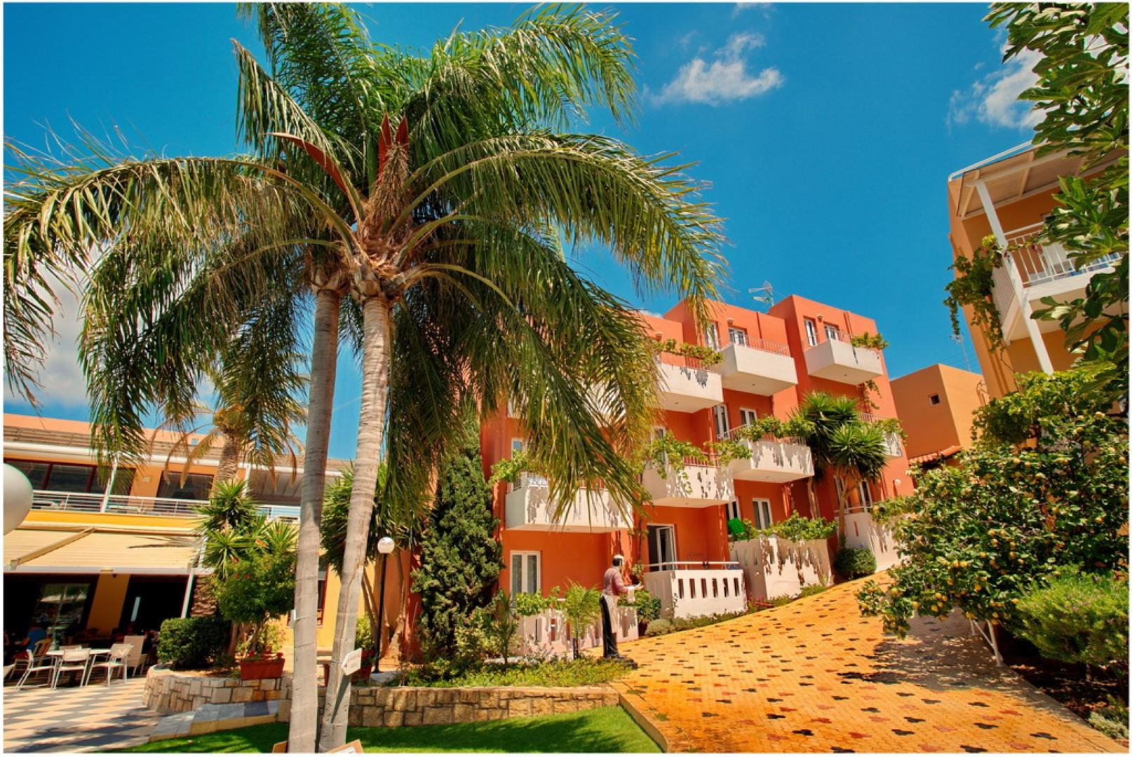 Bellos Hotel Apartments Hersonissos  Dış mekan fotoğraf